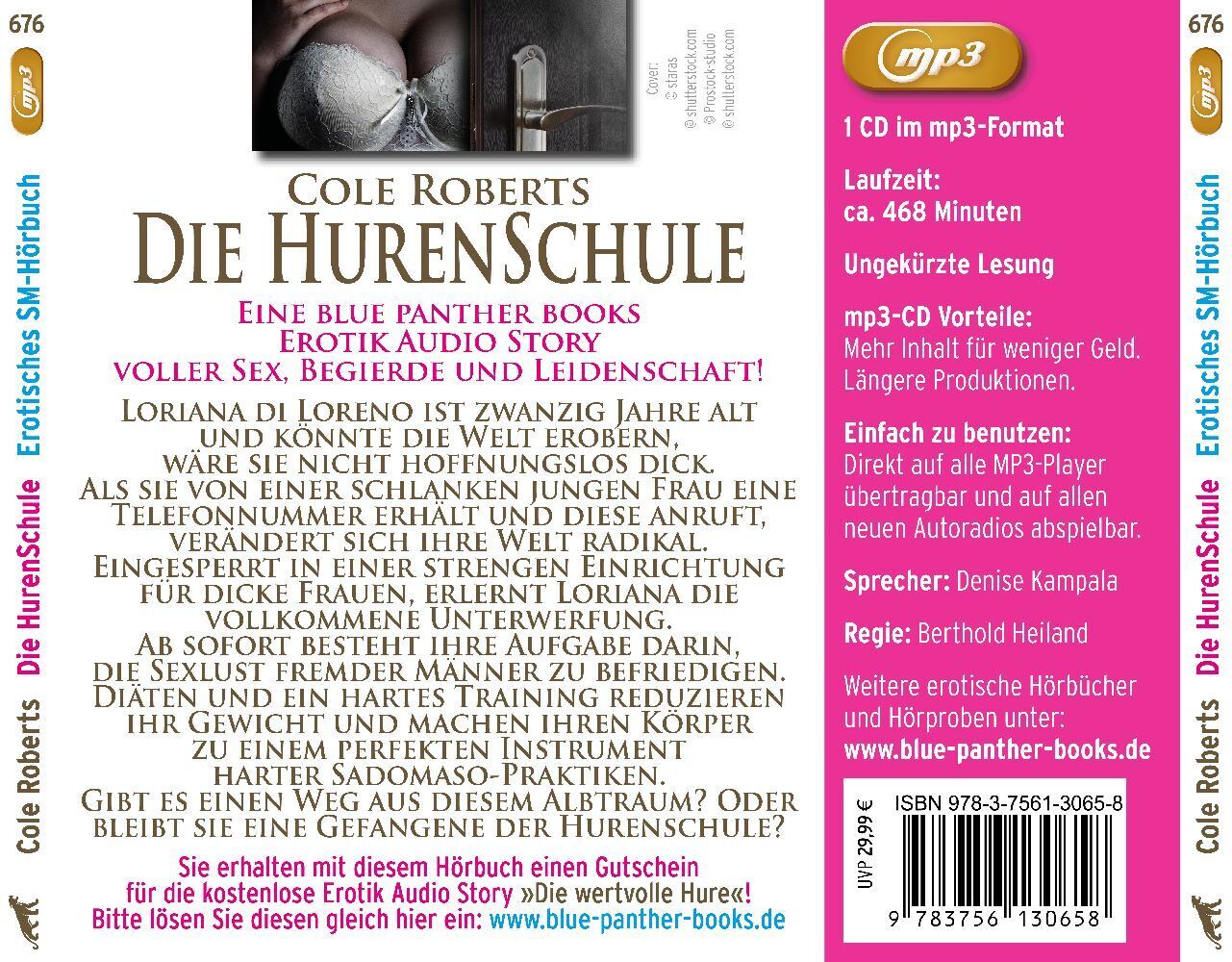 Bild: 9783756130658 | Die HurenSchule Erotik SM-Audio Story Erotisches SM-Hörbuch MP3CD,...