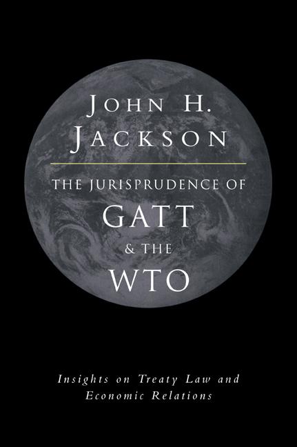 Cover: 9780521035644 | The Jurisprudence of GATT and the Wto | John H. Jackson | Taschenbuch