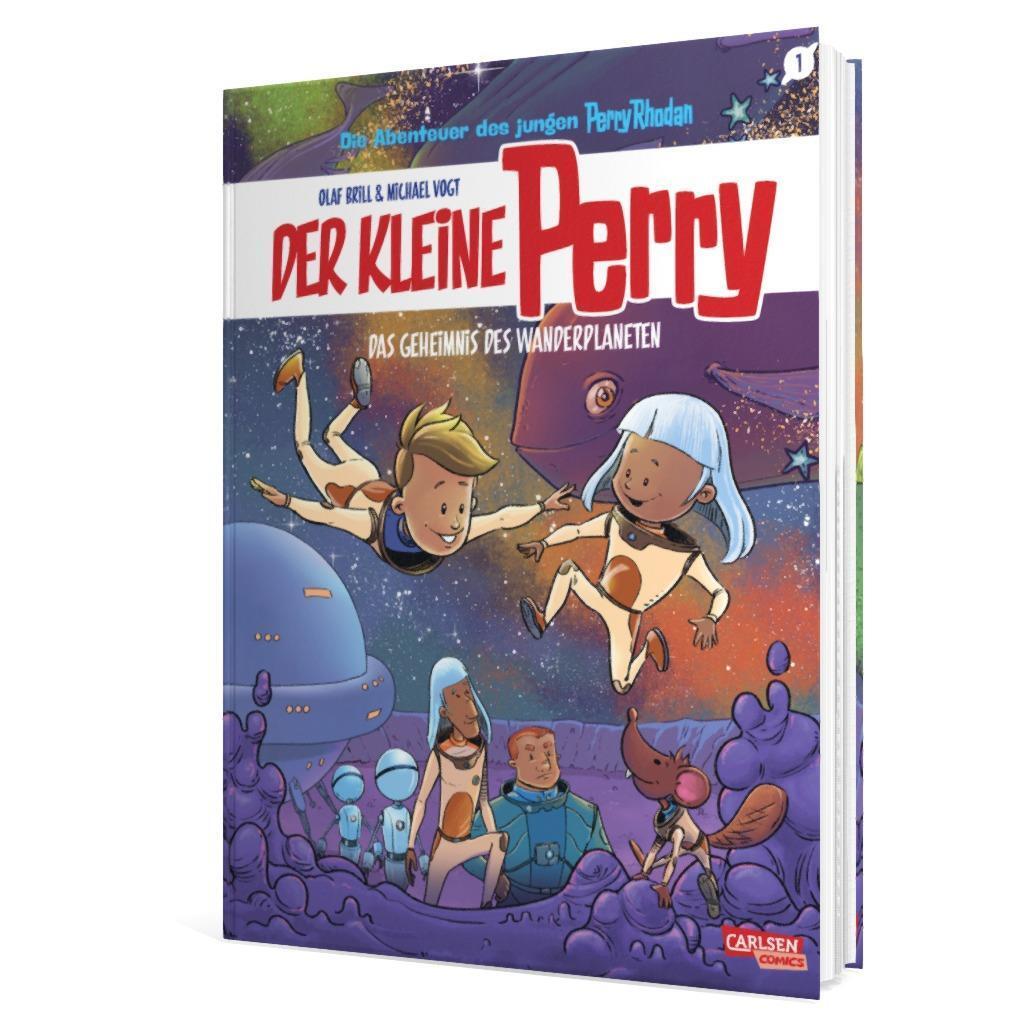 Bild: 9783551760173 | Der kleine Perry 1: Das Geheimnis des Wanderplaneten | Olaf Brill