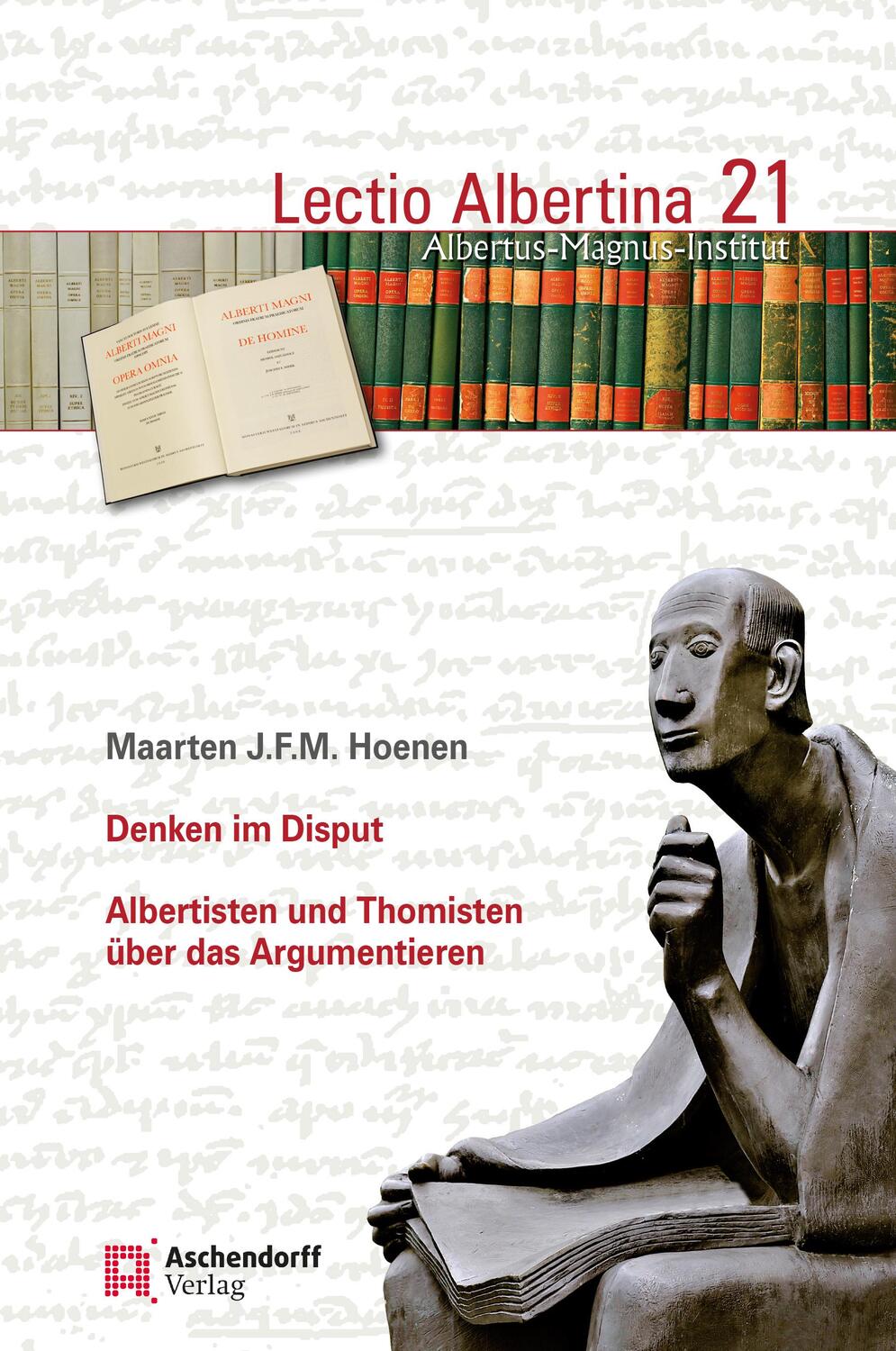 Cover: 9783402112069 | Denken im Disput | Albertisten und Thomisten über das Argumentieren