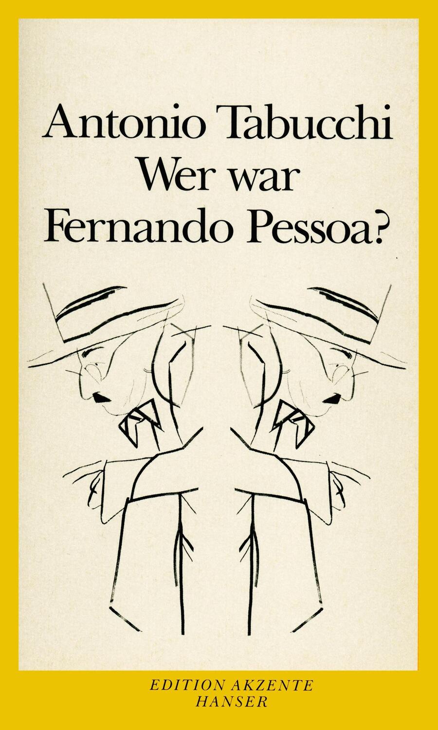 Cover: 9783446209633 | Wer war Fernando Pessoa? | Antonio Tabucchi | Taschenbuch | Paperback