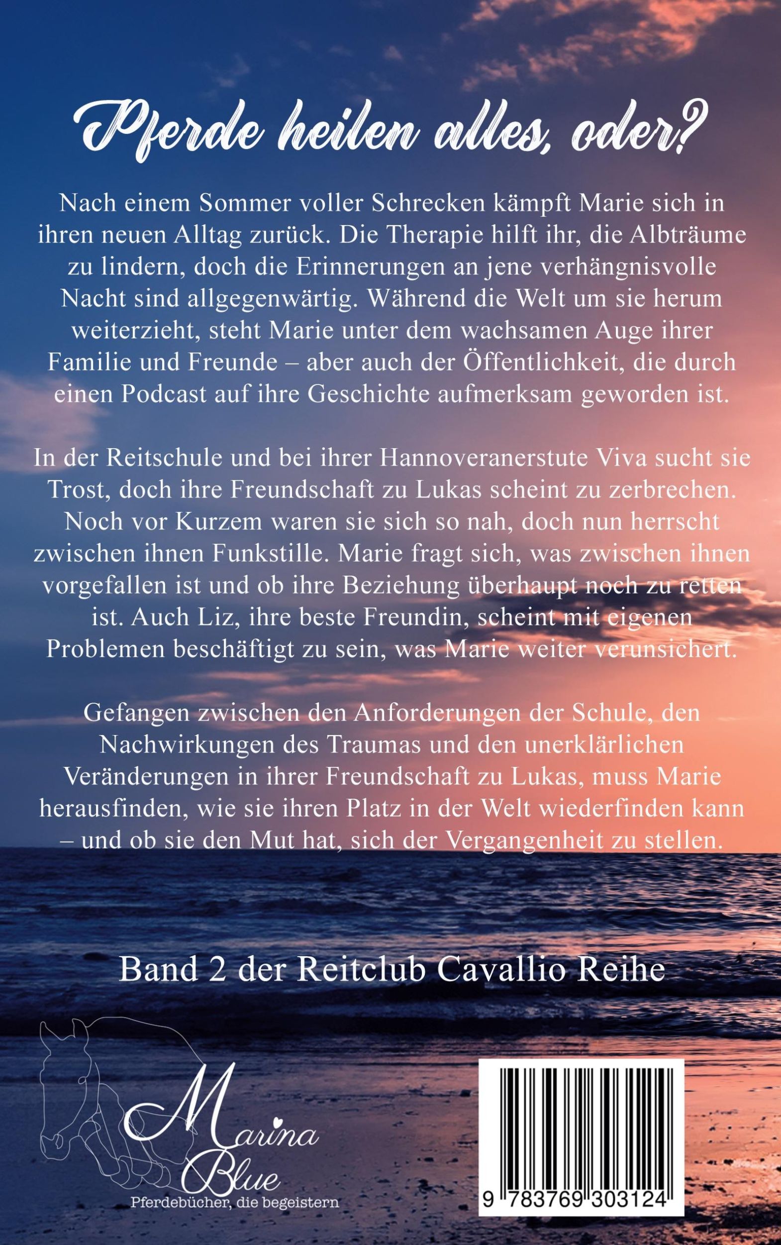 Rückseite: 9783769303124 | Reitclub Cavallio: Verfolgt | Marina Blue | Taschenbuch | Paperback