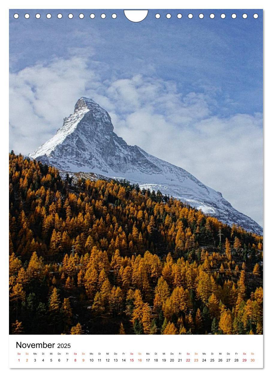 Bild: 9783457040720 | Horu Matterhorn im Hochformat (Wandkalender 2025 DIN A4 hoch),...