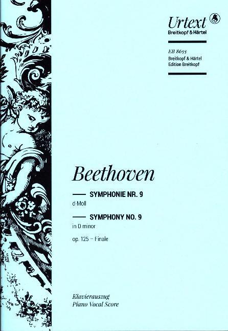 Cover: 9790004182284 | Symphony No 9 D-Moll Op. 125 | Breitkopf & Härtel | EAN 9790004182284