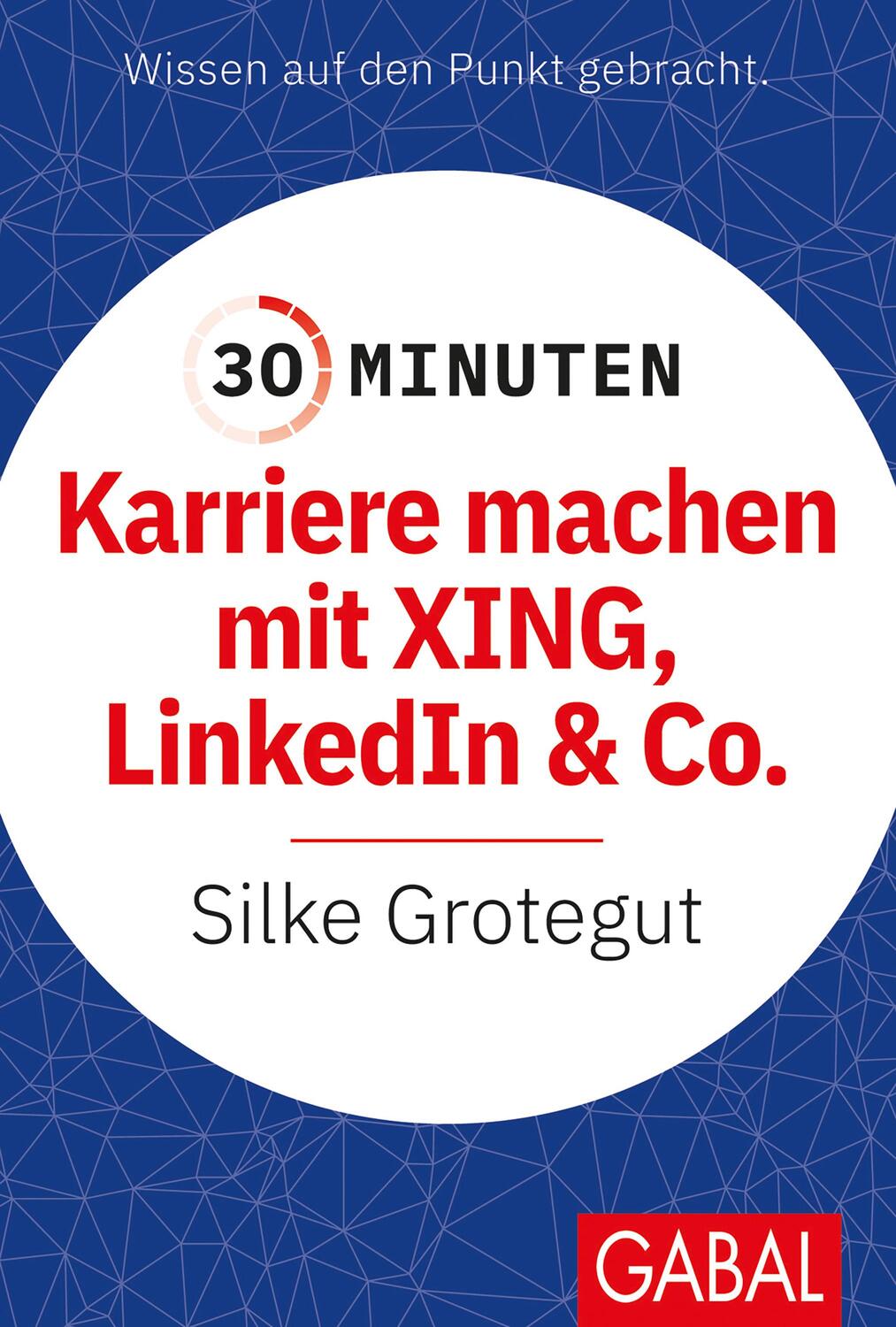 Cover: 9783967391206 | 30 Minuten Karriere machen mit XING, LinkedIn und Co. | Silke Grotegut