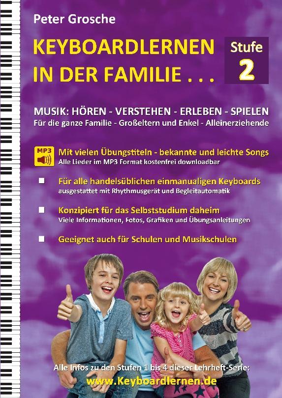 Cover: 9783755749028 | Keyboardlernen in der Familie (Stufe 2) | Peter Grosche | Taschenbuch