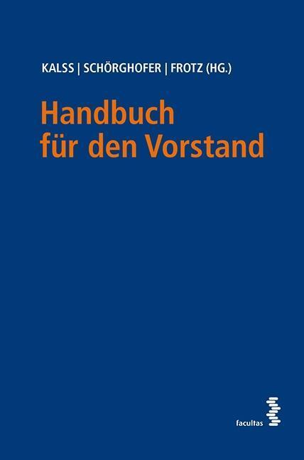 Cover: 9783708913643 | Handbuch für den Vorstand | Buch | 1514 S. | Deutsch | 2017