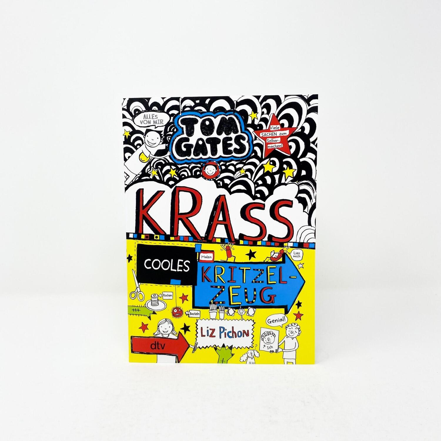 Bild: 9783423719124 | Tom Gates 16: Krass cooles Kritzelzeug | Cooler Comicroman ab 9 | Buch