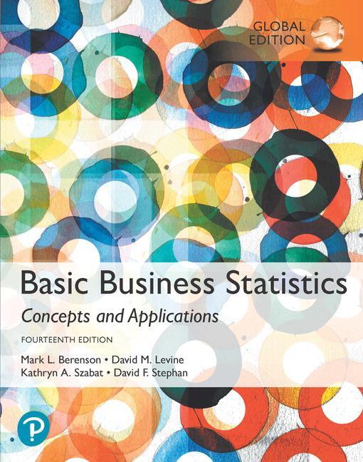 Cover: 9781292265032 | Basic Business Statistics, Global Edition | Mark Berenson (u. a.)