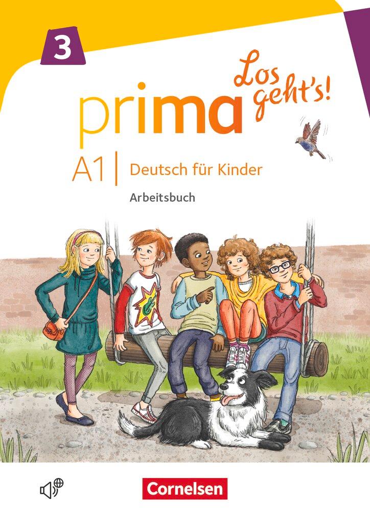 Cover: 9783065206396 | Prima - Los geht's! Band 3 - Arbeitsbuch mit Audio-CD | Giselle Valman