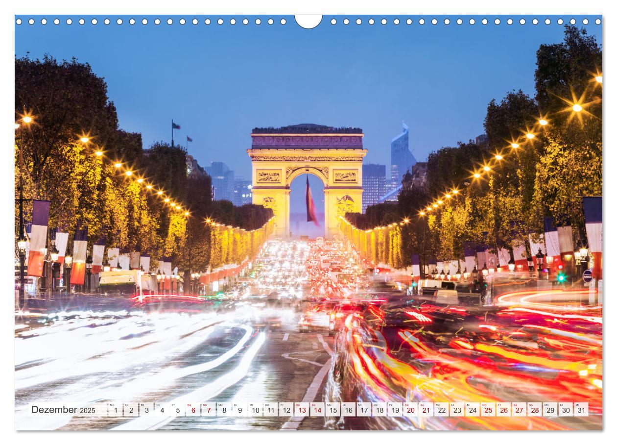 Bild: 9783435040889 | Paris - La Ville Lumière (Wandkalender 2025 DIN A3 quer), CALVENDO...