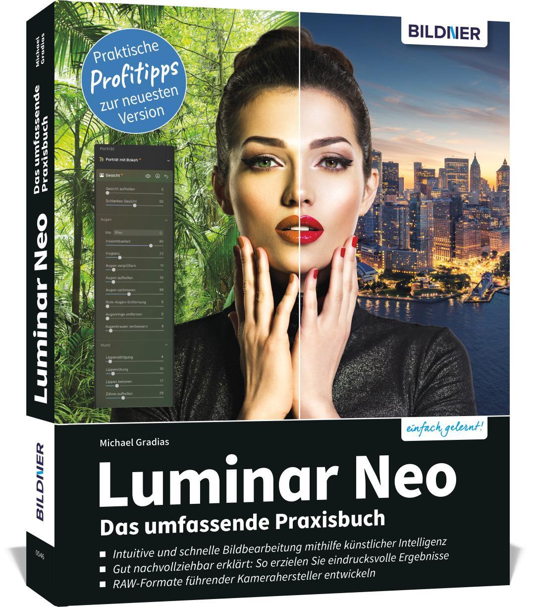 Cover: 9783832805227 | Luminar Neo - Das umfassende Praxishandbuch | Michael Gradias | Buch