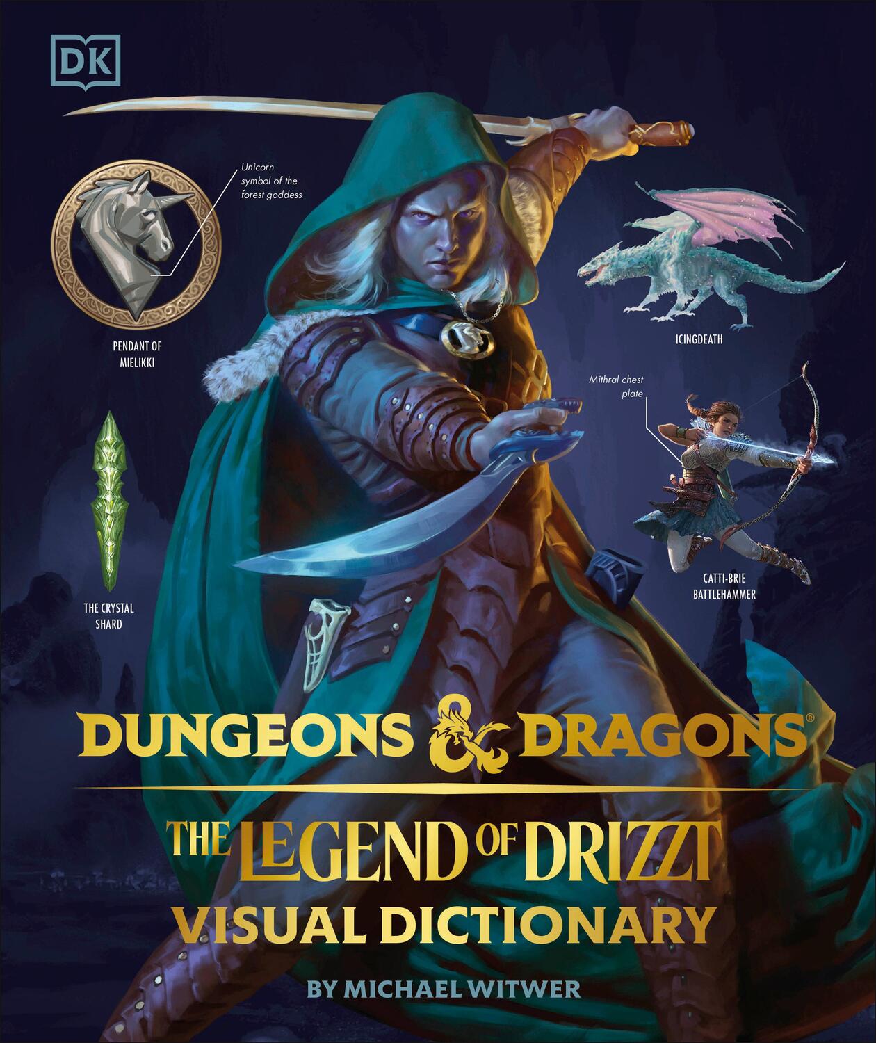 Cover: 9781465497840 | Dungeons and Dragons the Legend of Drizzt Visual Dictionary | Witwer