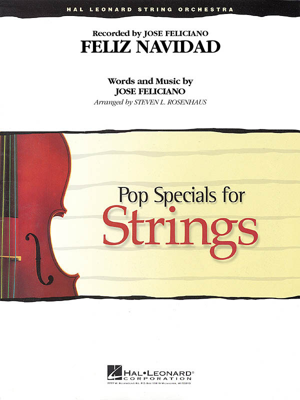Cover: 73999597622 | Feliz Navidad | Pop Specials for Strings | Partitur + Stimmen