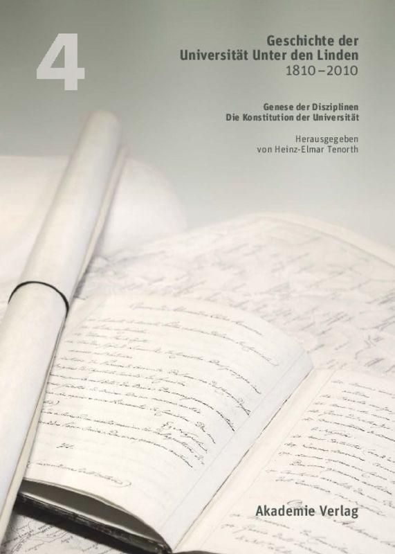 Cover: 9783050046693 | Geschichte der Universität Unter den Linden 1810-2010 | Tenorth | Buch
