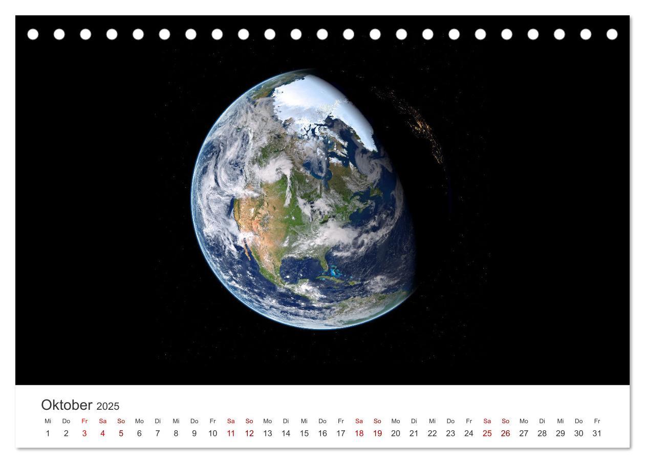 Bild: 9783457182758 | Planeten - Eine spektakuläre Reise ins All. (Tischkalender 2025 DIN...