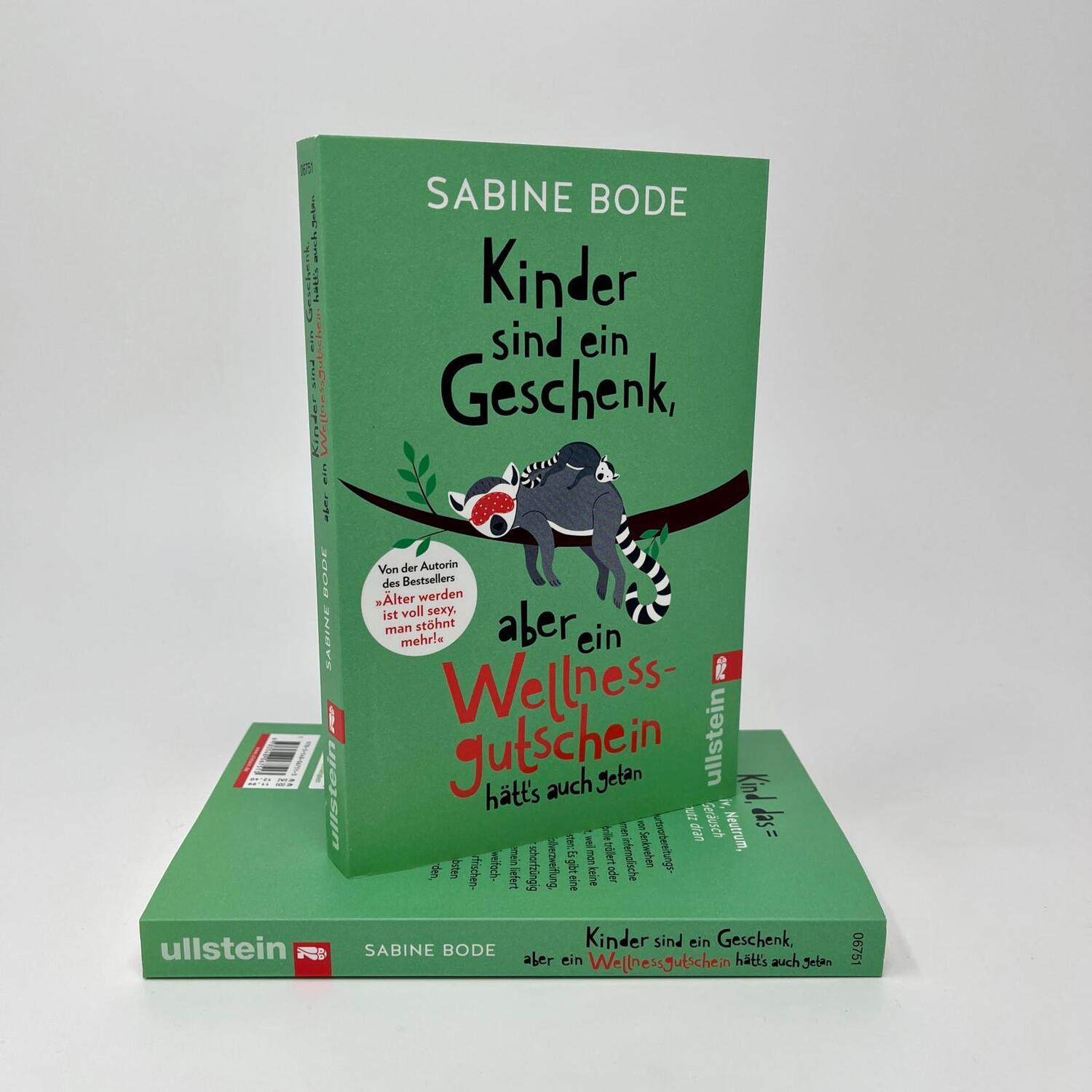 Bild: 9783548067513 | Kinder sind ein Geschenk, aber ein Wellness-Gutschein hätt's auch...