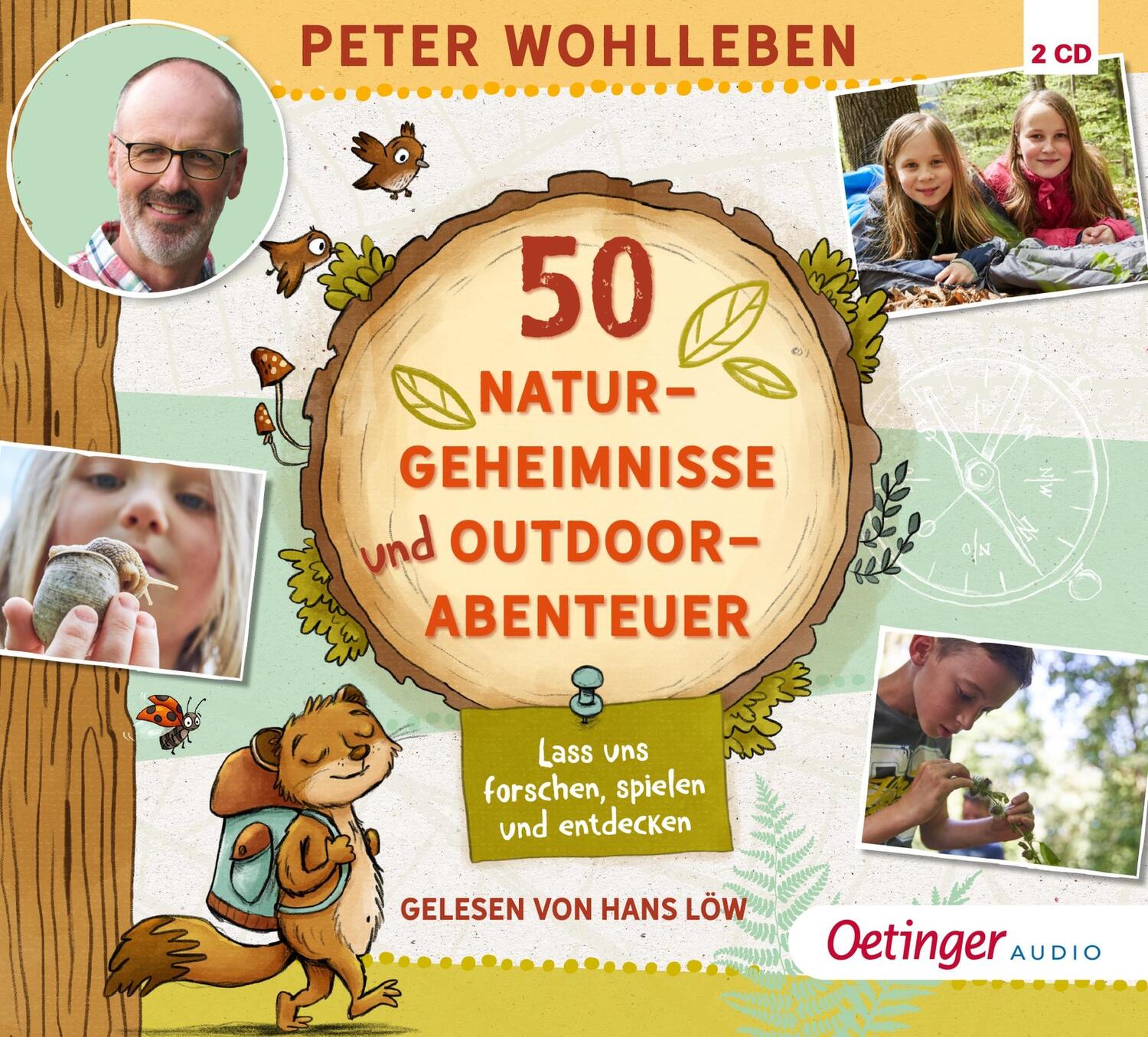 Cover: 9783837391992 | 50 Naturgeheimnisse und Outdoorabenteuer | Peter Wohlleben | Audio-CD