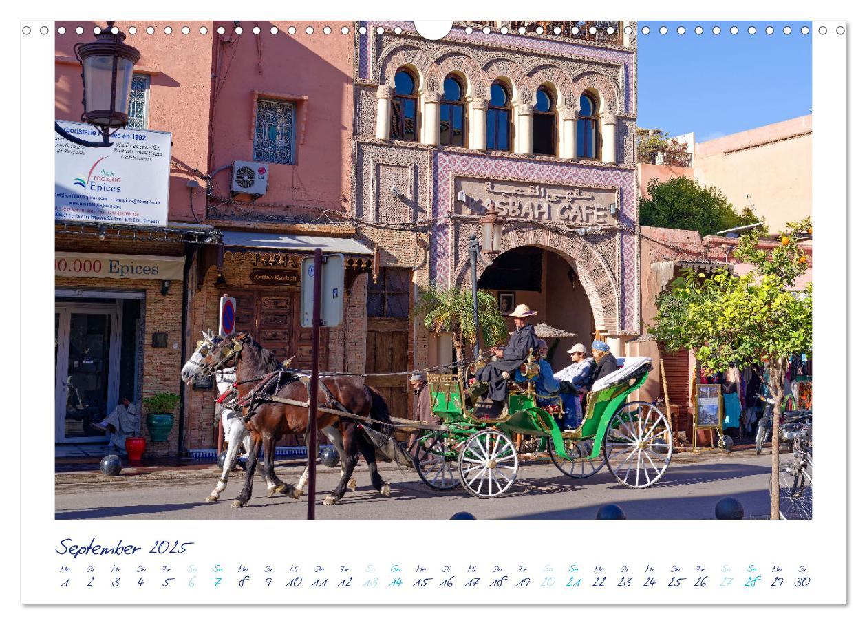 Bild: 9783383913525 | Marrakesch - Oase im Wüstenstaub (Wandkalender 2025 DIN A3 quer),...