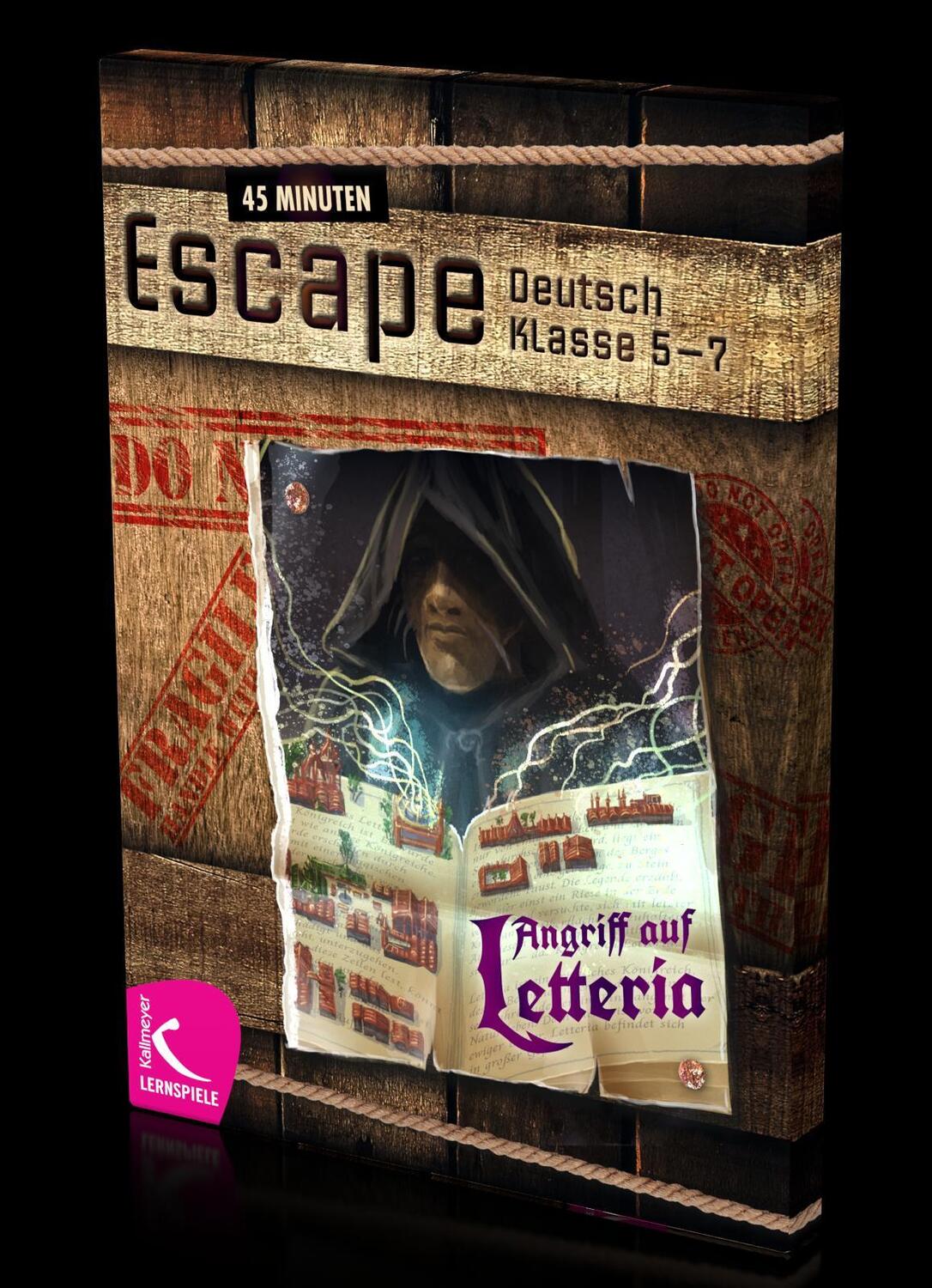 Cover: 4250344931270 | 45 Minuten Escape - Angriff auf Letteria | Ronald Hild | Spiel | 2023