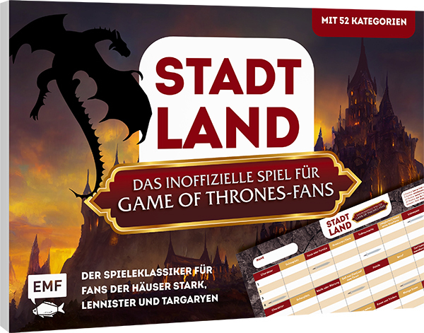 Cover: 4260478342170 | Stadt, Land, das inoffizielle Spiel für Game of Thrones-Fans - Der...