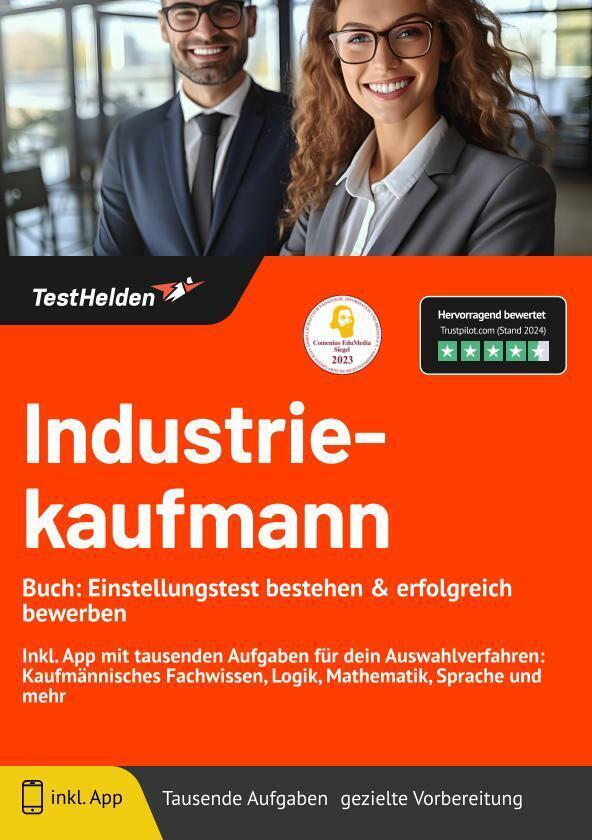 Cover: 9783988175182 | Industriekaufmann Buch: Einstellungstest bestehen &amp; erfolgreich...