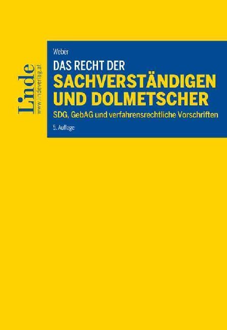 Cover: 9783707337792 | Das Recht der Sachverständigen und Dolmetscher | Martin Weber | Buch