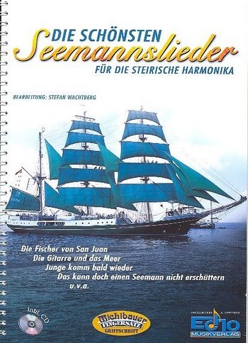 Cover: 9790501610006 | Die schönsten Seemannslieder (+CD) für steirische Harmonika...