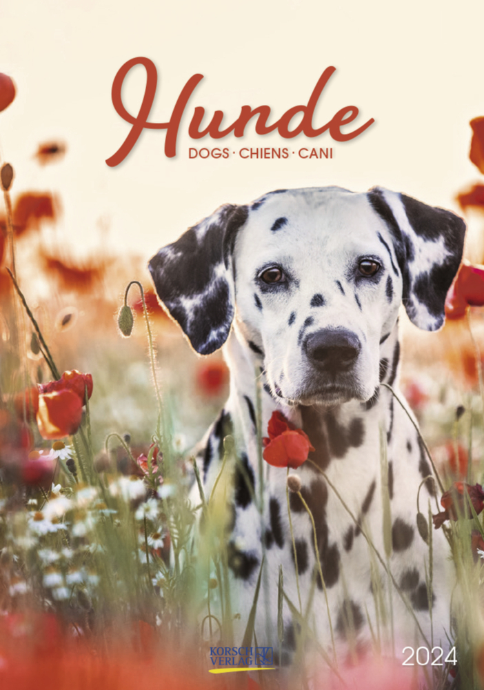 Cover: 9783731868965 | Hunde 2024 | Korsch Verlag | Kalender | Spiralbindung | 13 S. | 2024