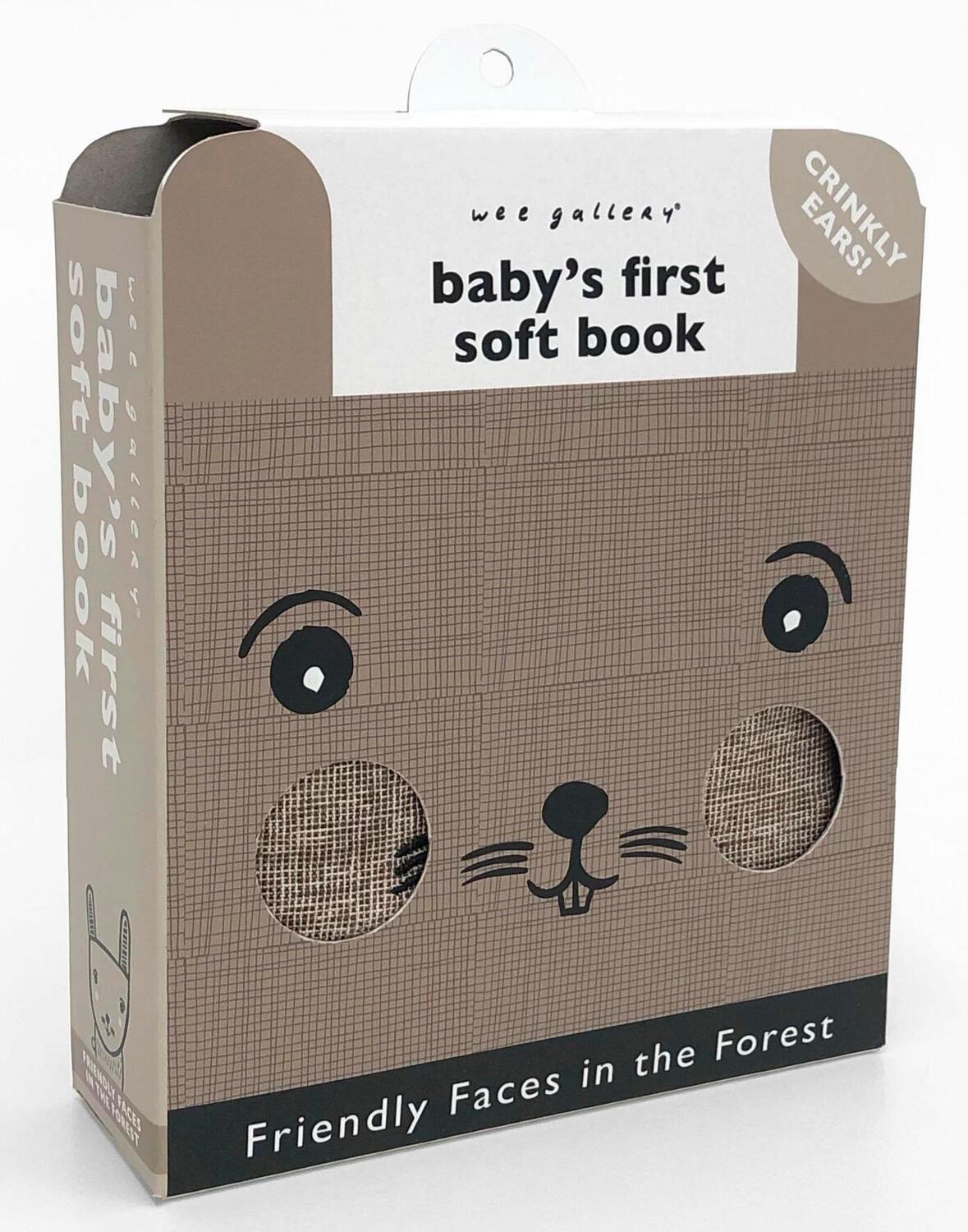 Cover: 9780711254206 | Friendly Faces: In the Forest (2020 Edition) | Baby's First Soft Book