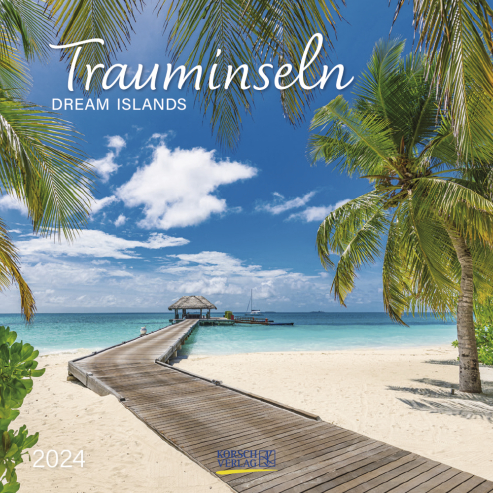 Cover: 9783731869276 | Trauminseln 2024 | Korsch Verlag | Kalender | Englisch Broschur | 2024