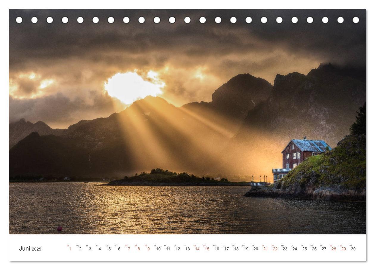 Bild: 9783435339051 | Nordland ¿ Die Weite Skandinaviens (Tischkalender 2025 DIN A5...