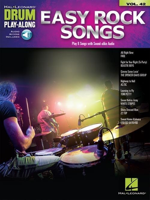 Cover: 9781495028373 | Easy Rock Songs | Drum Play-Along Volume 42 | Corporation | Buch