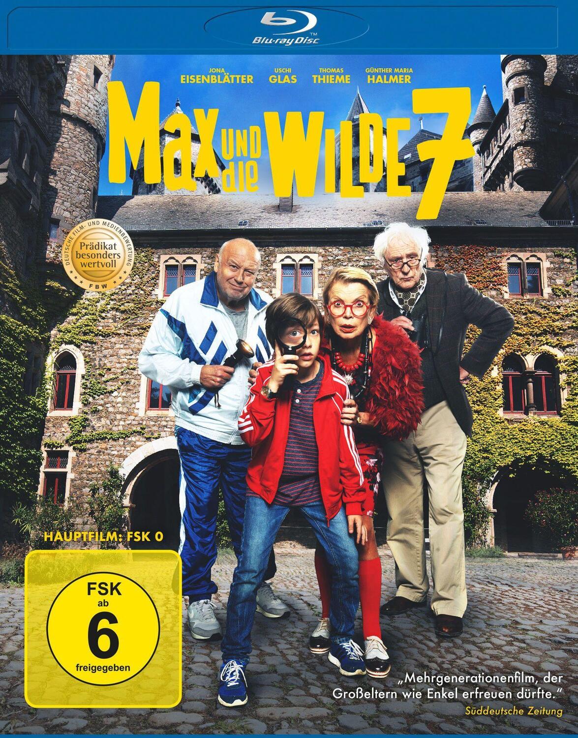 Cover: 4061229120913 | Max und die wilde 7 | Lisa-Marie Dickreiter (u. a.) | Blu-ray Disc