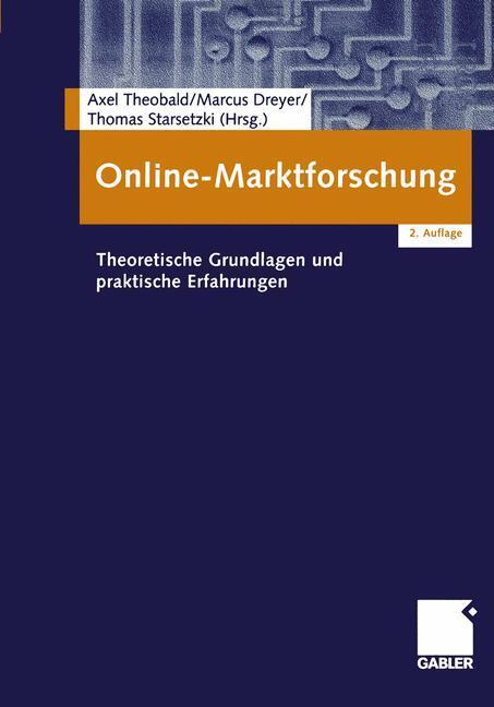 Cover: 9783409217811 | Online-Marktforschung | Axel Theobald (u. a.) | Taschenbuch | ix