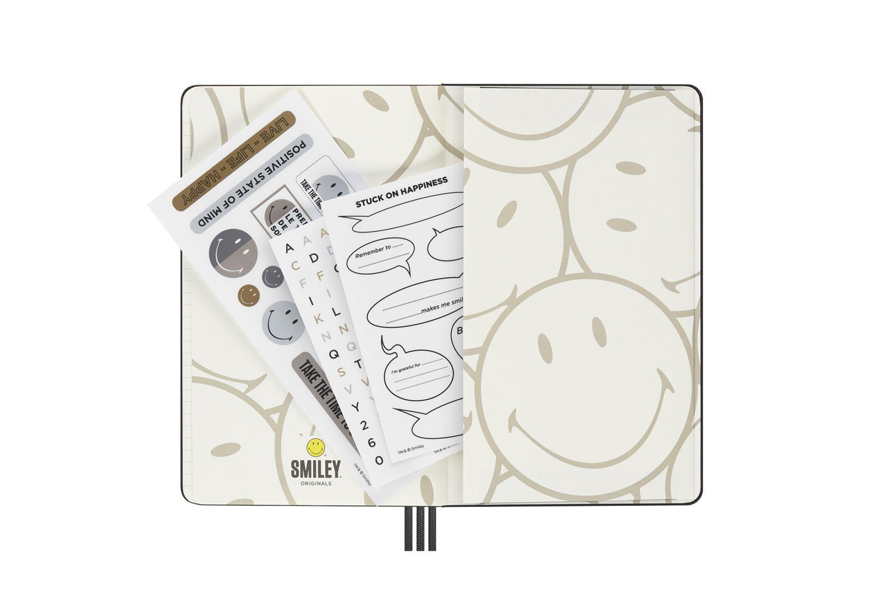 Bild: 8056598854435 | Moleskine Undatierter Kalender - Smiley, Large/A5, Smiley Logo | Buch