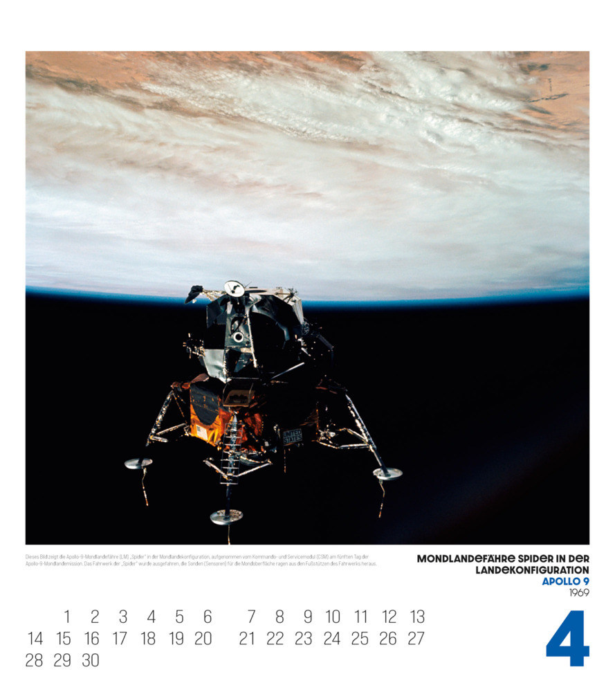 Bild: 9783838425085 | The Apollo Archives Kalender 2025 | Ackermann Kunstverlag | Kalender