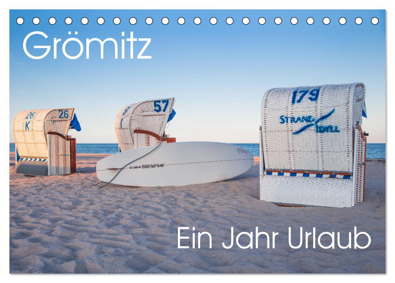 Cover: 9783435657698 | Grömitz - Ein Jahr Urlaub (Tischkalender 2025 DIN A5 quer),...