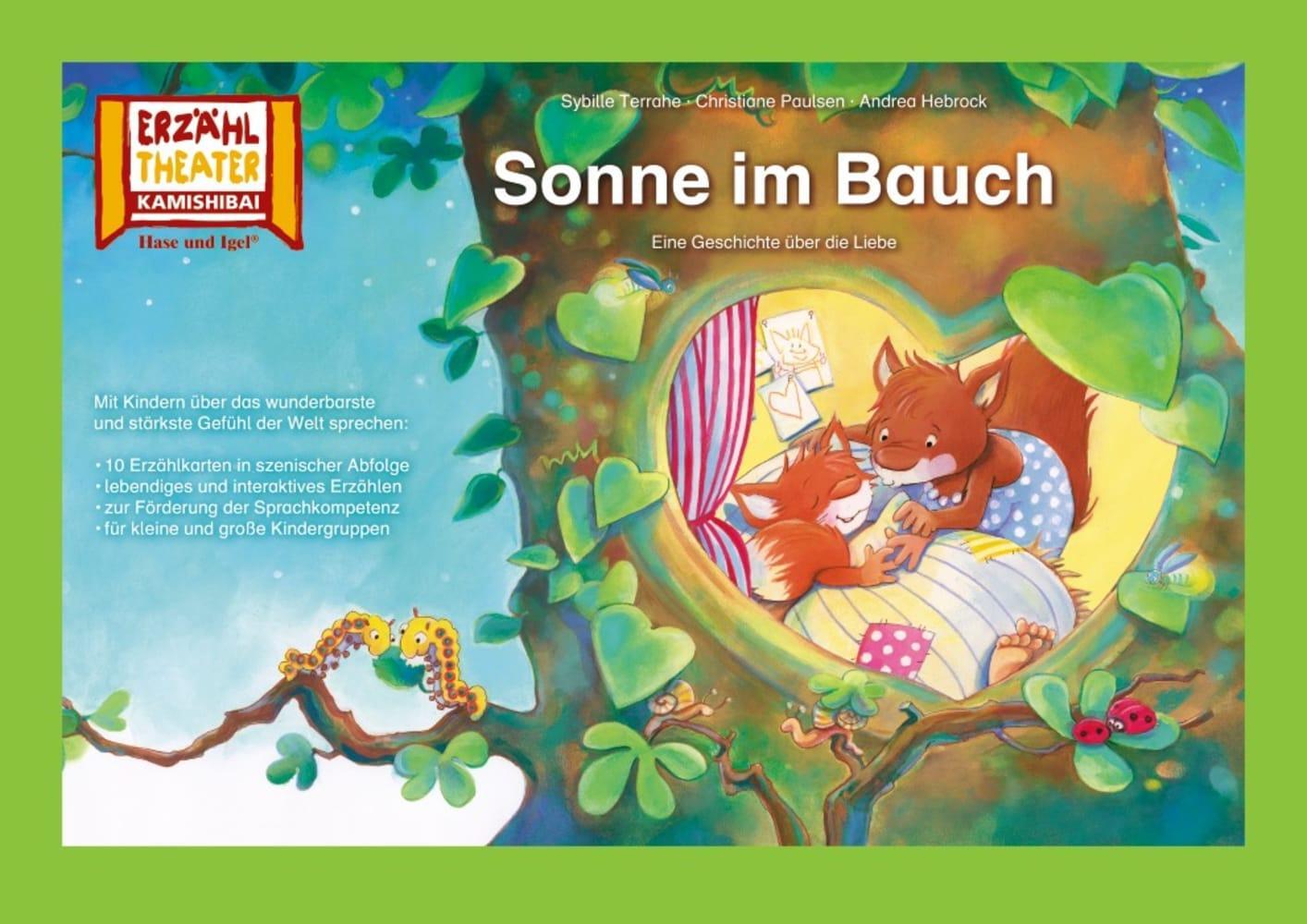 Cover: 4260505831448 | Kamishibai: Sonne im Bauch | 10 Bildkarten für das Erzähltheater | Box