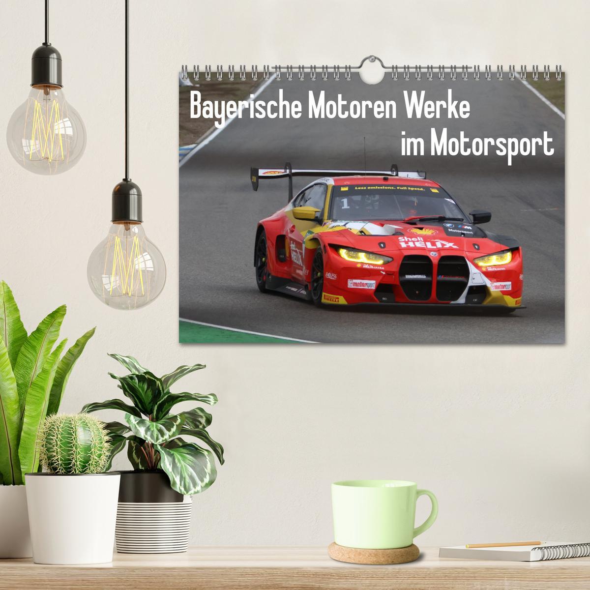 Bild: 9783435839872 | Bayerische Motoren Werke im Motorsport (Wandkalender 2025 DIN A4...