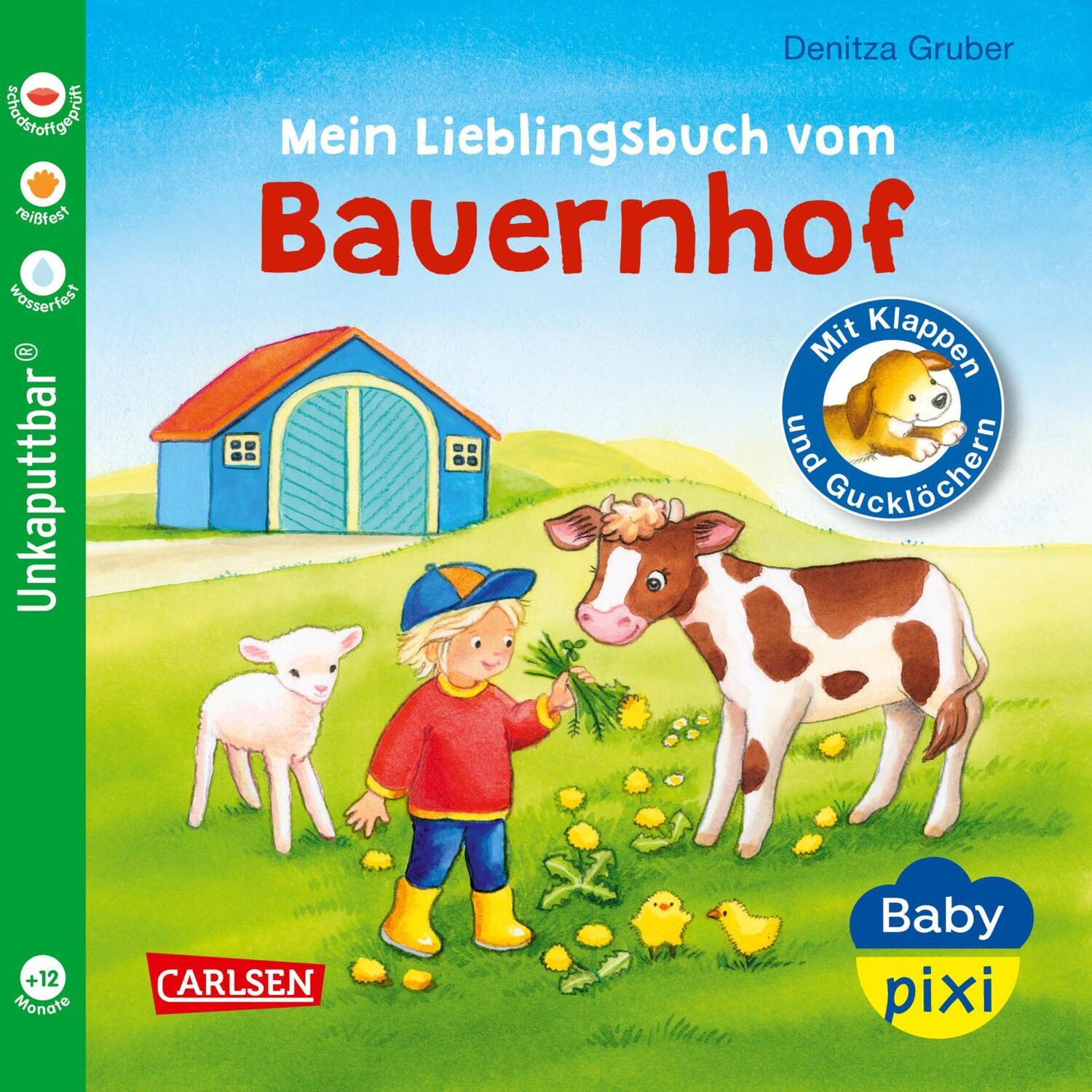 Cover: 9783551051714 | Baby Pixi (unkaputtbar) 69: Mein Lieblingsbuch vom Bauernhof | Buch