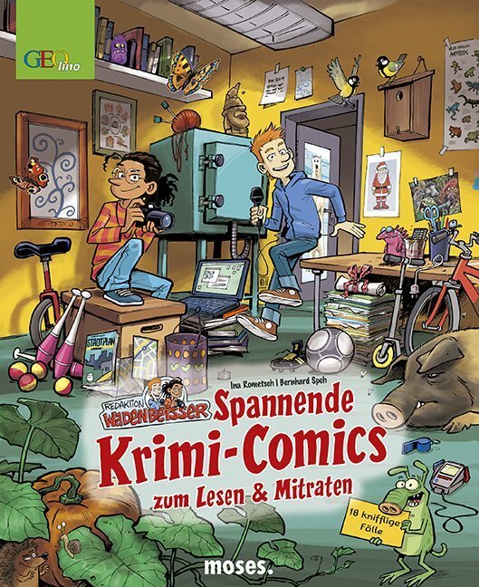 Cover: 9783897777859 | Redaktion Wadenbeißer - Spannende Krimi-Comics zum Lesen und Mitraten