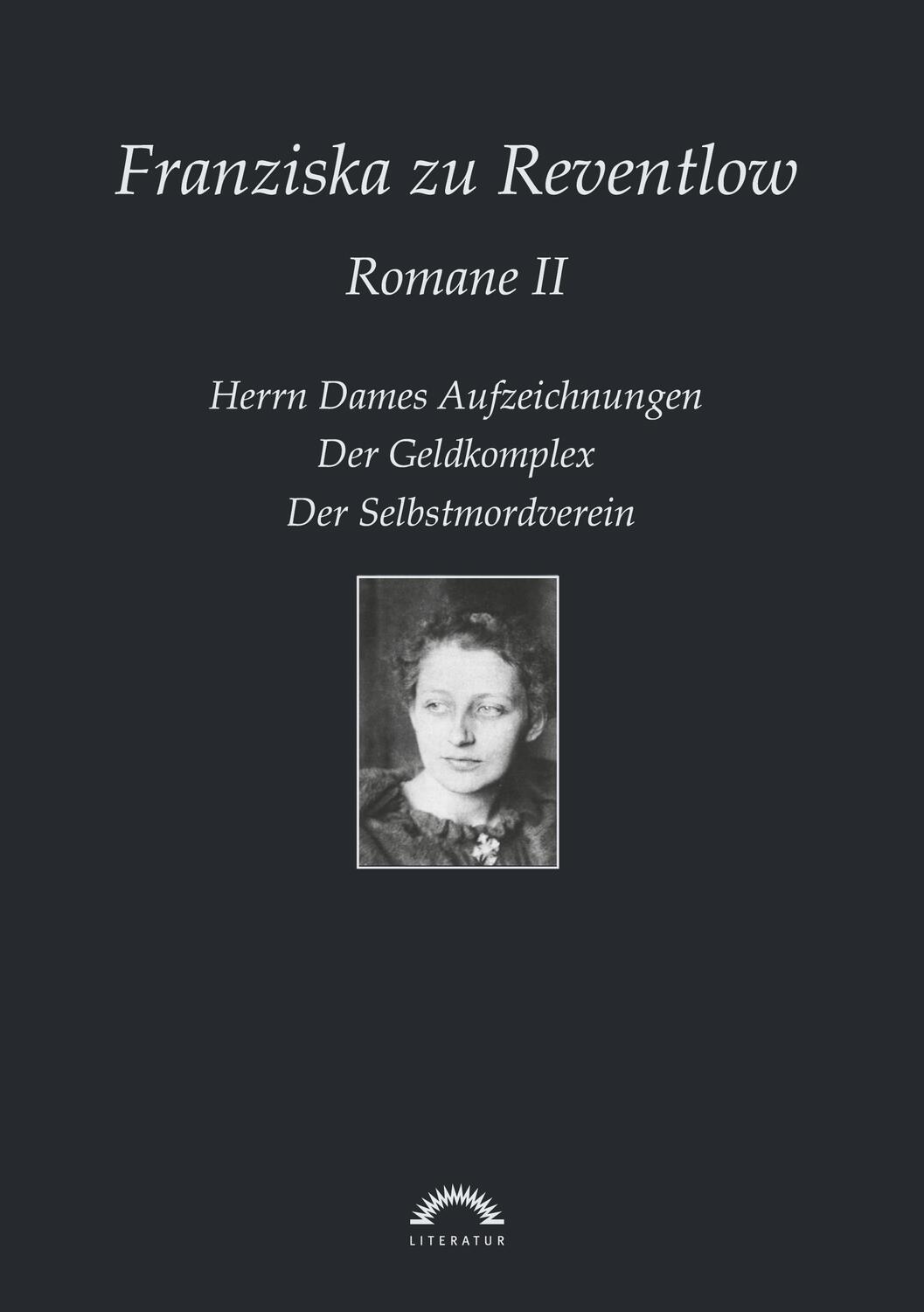 Cover: 9783868155136 | Franziska zu Reventlow: Werke 2 - Romane II | Andreas Thomasberger