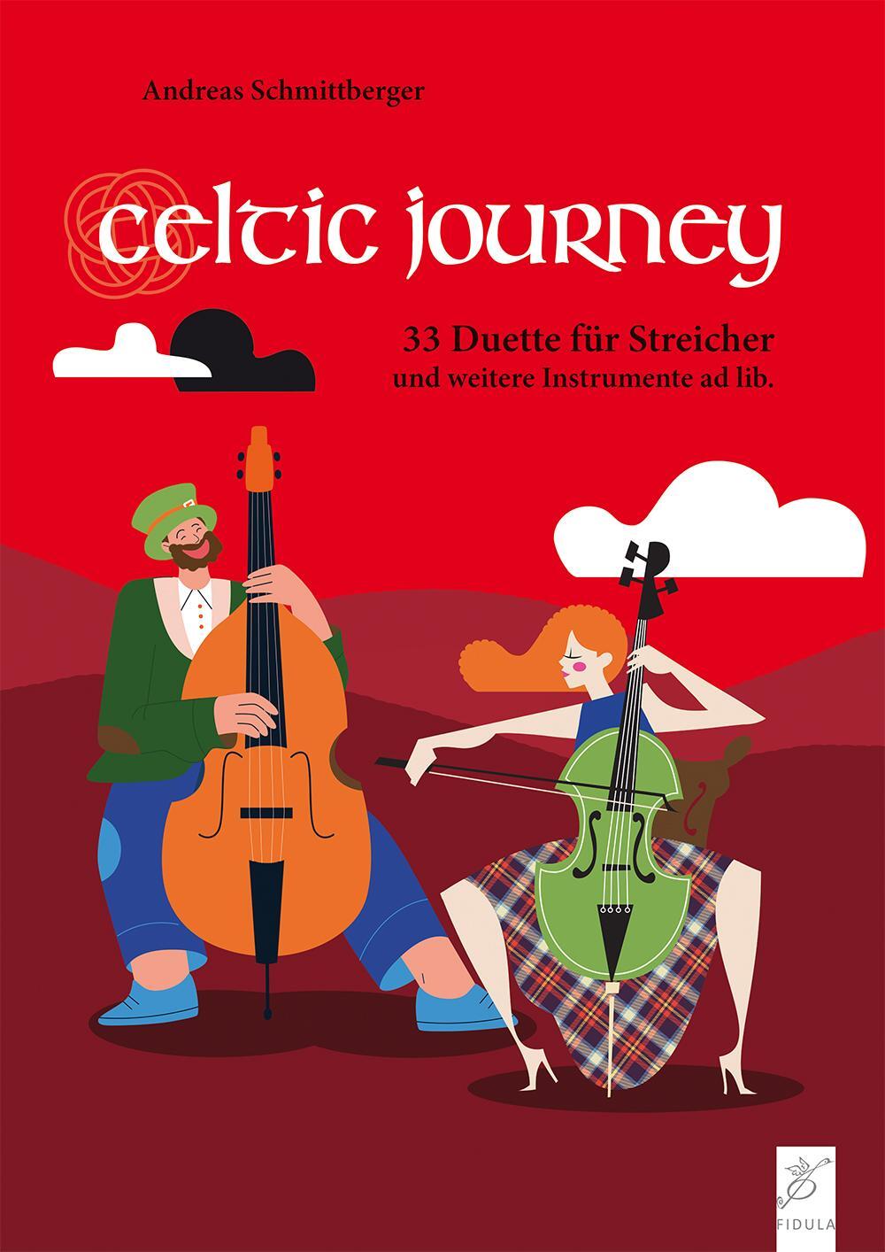 Cover: 9783872263247 | Celtic Journey | 33 Duette für Streicher | Andreas Schmittberger