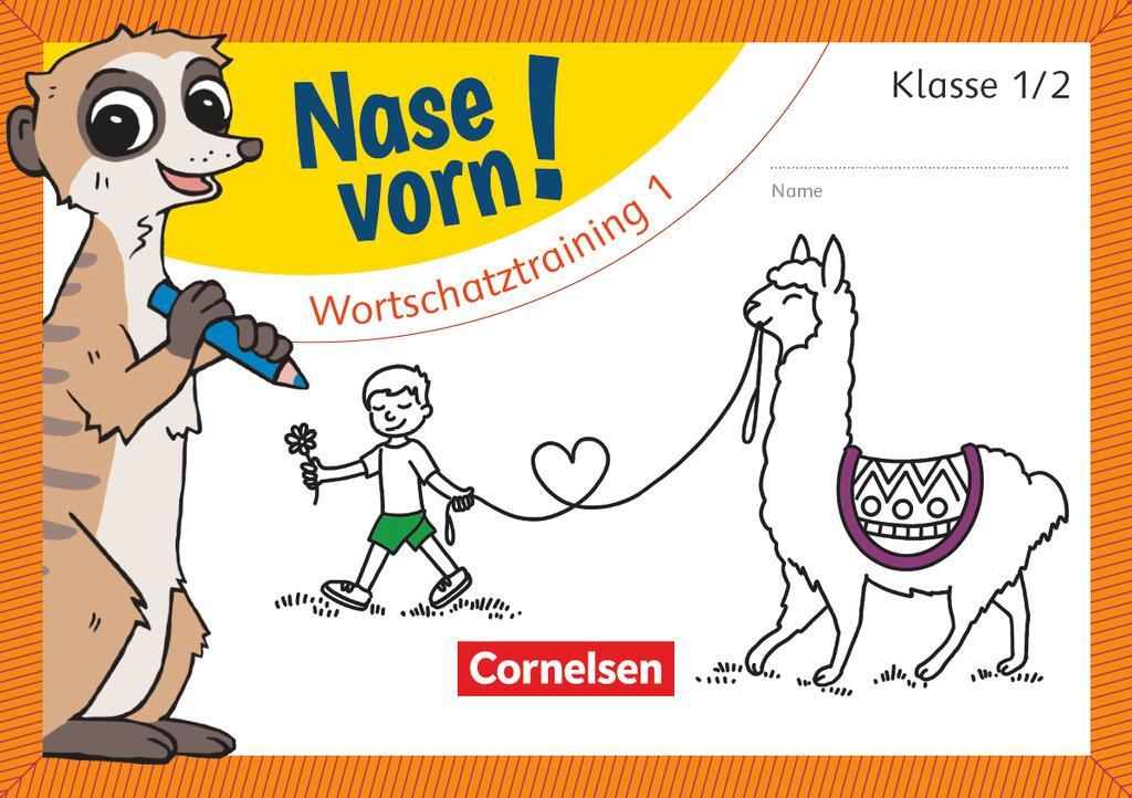 Cover: 9783464814079 | Nase vorn! Deutsch 1./2. Schuljahr - Übungsheft: Wortschatztraining 1