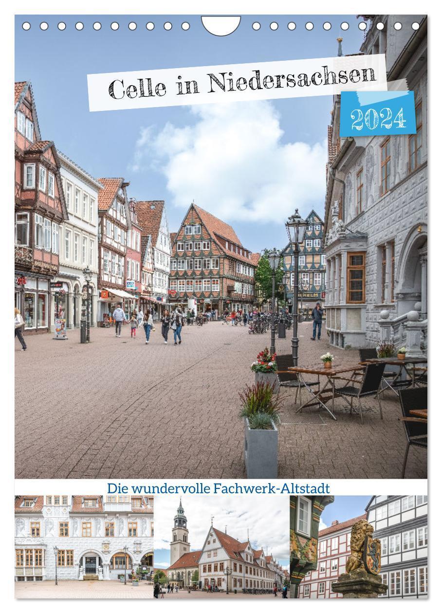 Cover: 9783675421639 | Celle in Niedersachsen (Wandkalender 2024 DIN A4 hoch), CALVENDO...