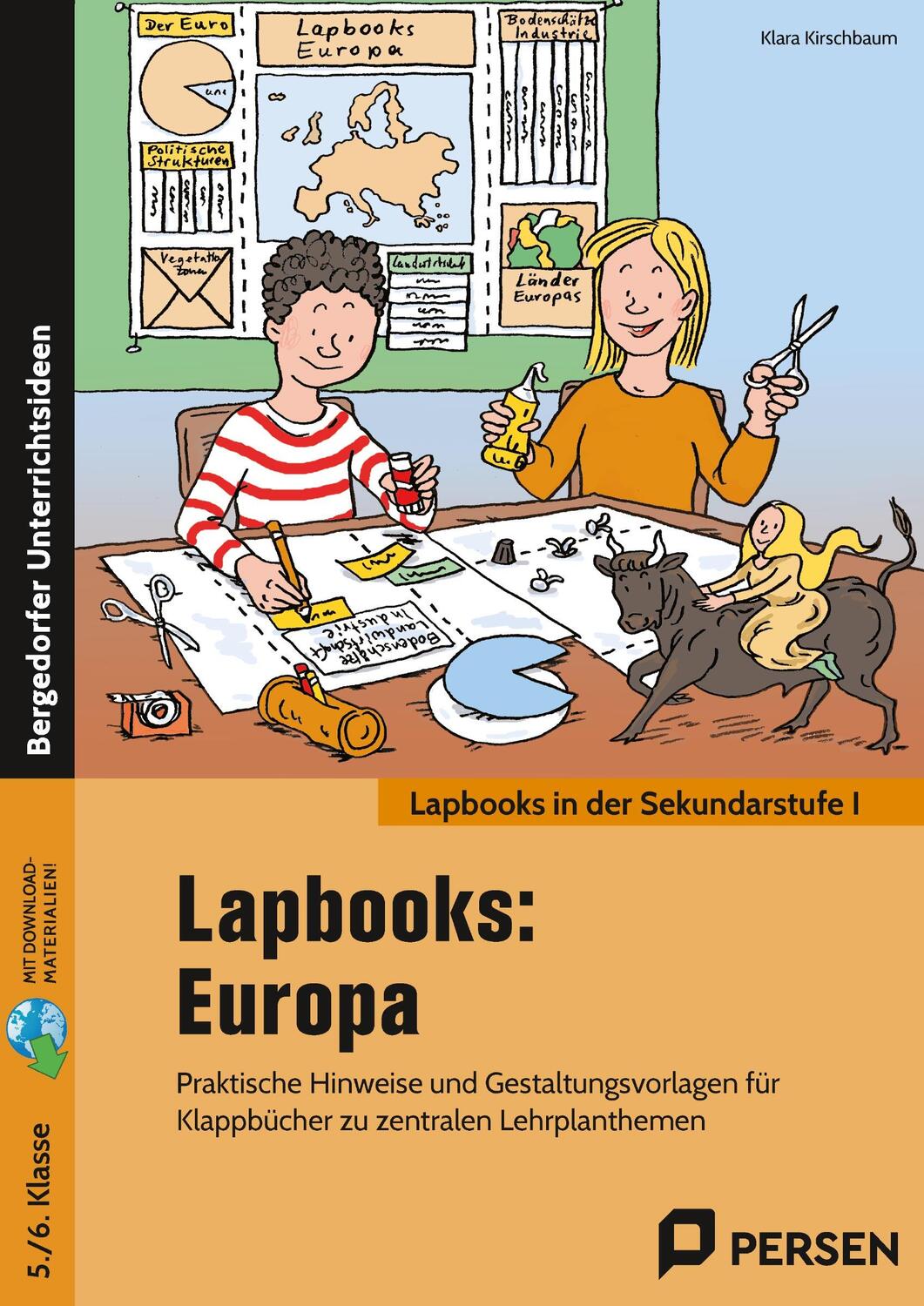 Cover: 9783403208242 | Lapbooks: Europa - 5./6. Klasse | Klara Kirschbaum | Bundle | E-Bundle