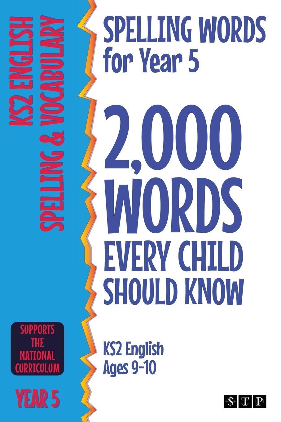 Cover: 9781912956180 | Spelling Words for Year 5 | Stp Books | Taschenbuch | Paperback | 2020