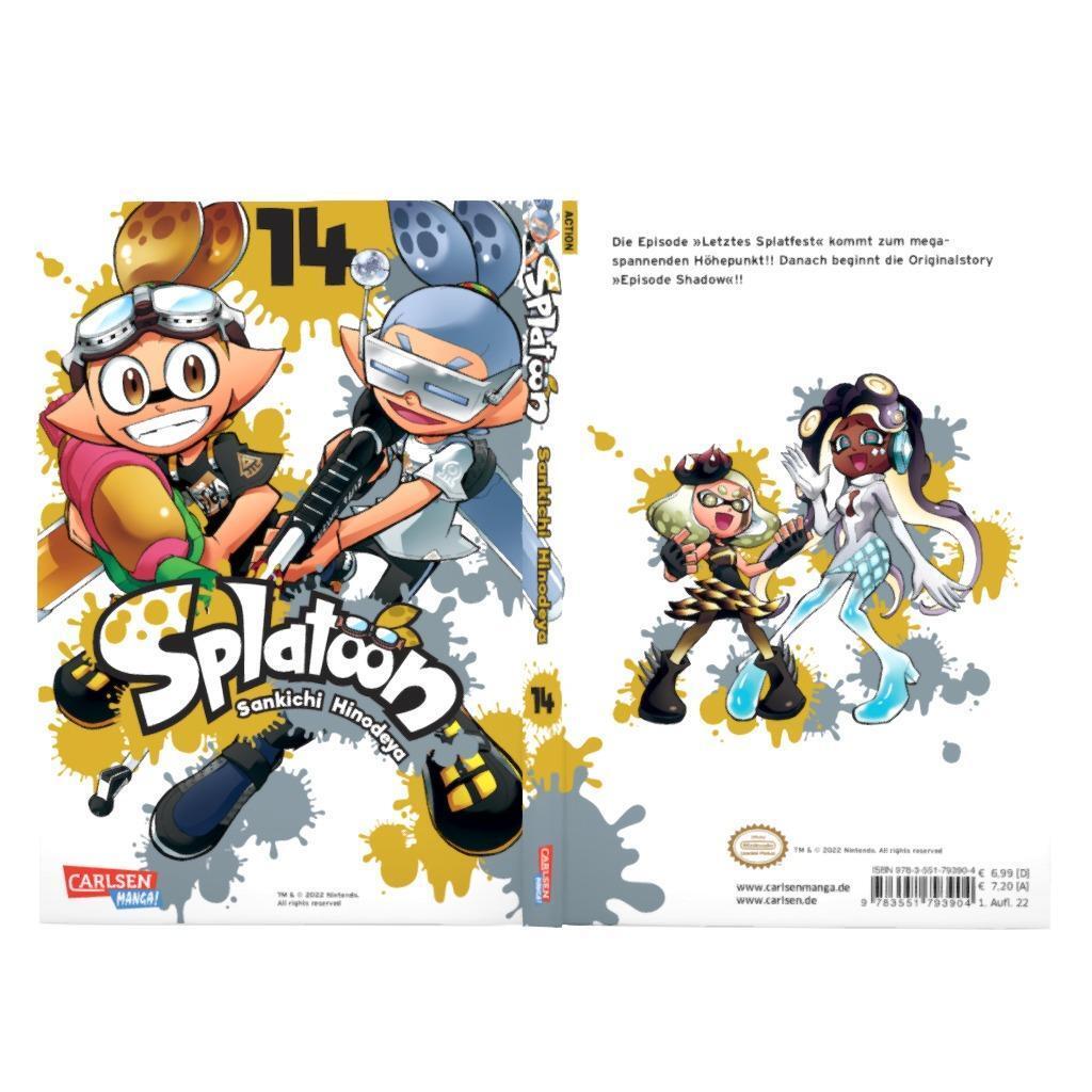 Bild: 9783551793904 | Splatoon 14 | Das Nintendo-Game als Manga! Ideal für Kinder und Gamer!