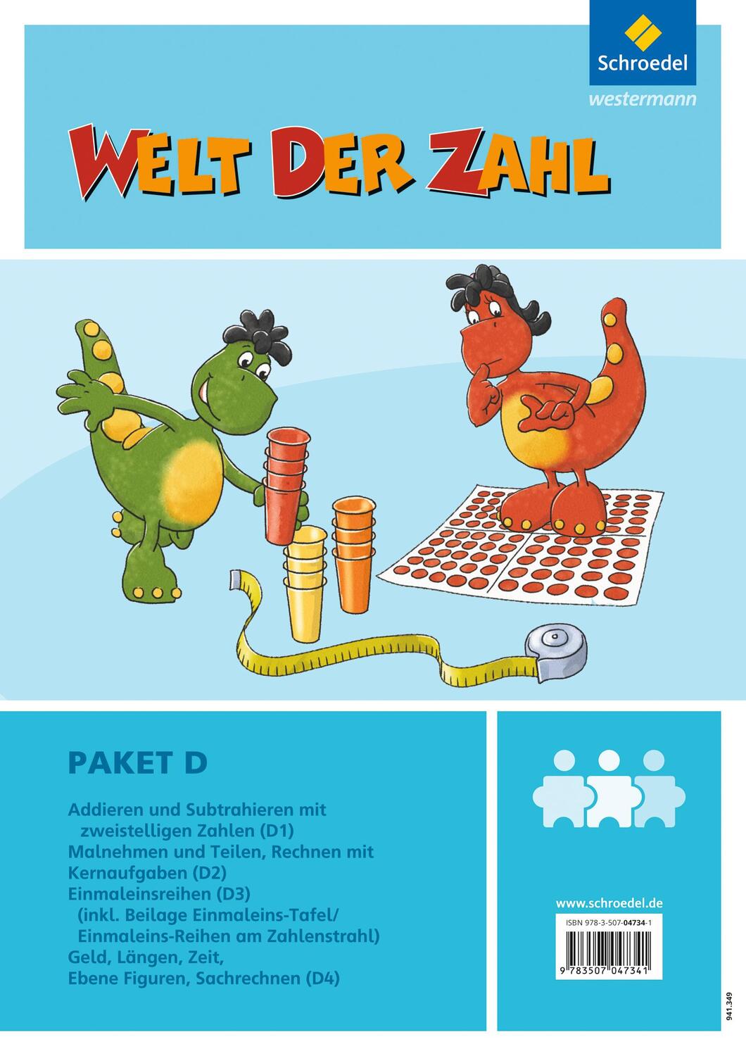 Cover: 9783507047341 | Welt der Zahl - I-Materialien. Paket D | Broschüre | Deutsch | 2015